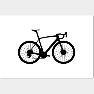 Trek Emonda Road Bike Silhouette Posters and Art